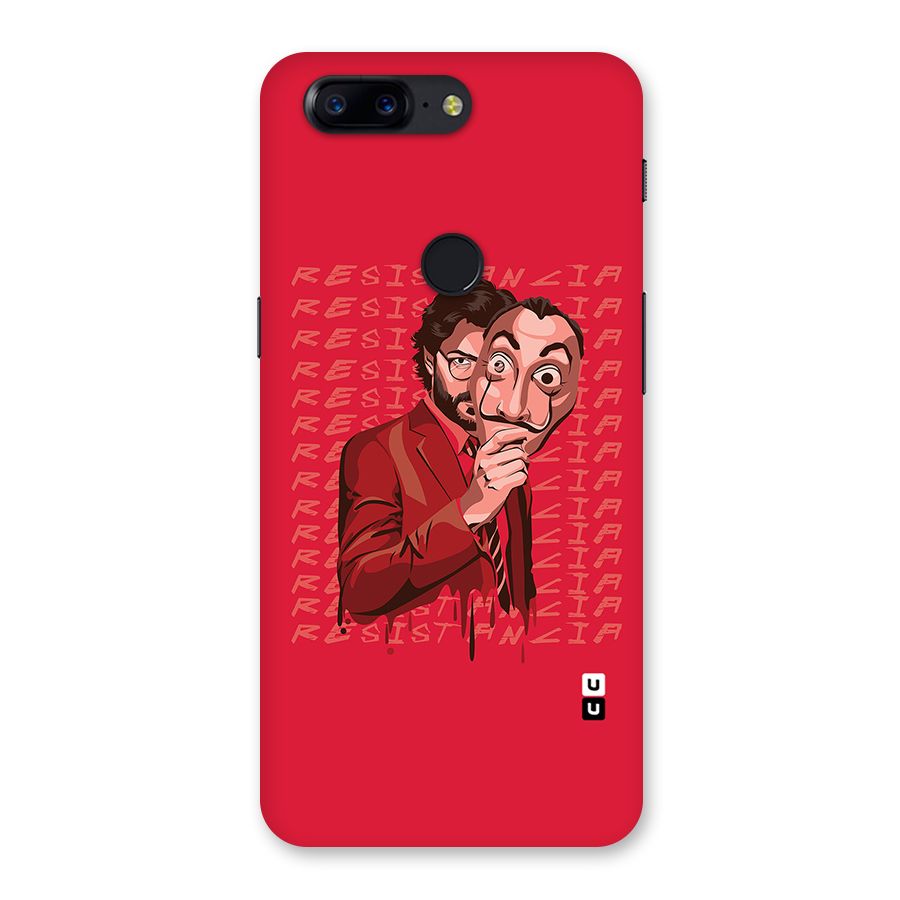 Resistancia Professor Art Back Case for OnePlus 5T