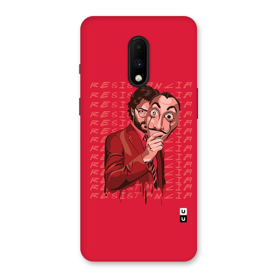 Resistancia Professor Art Back Case for OnePlus 7