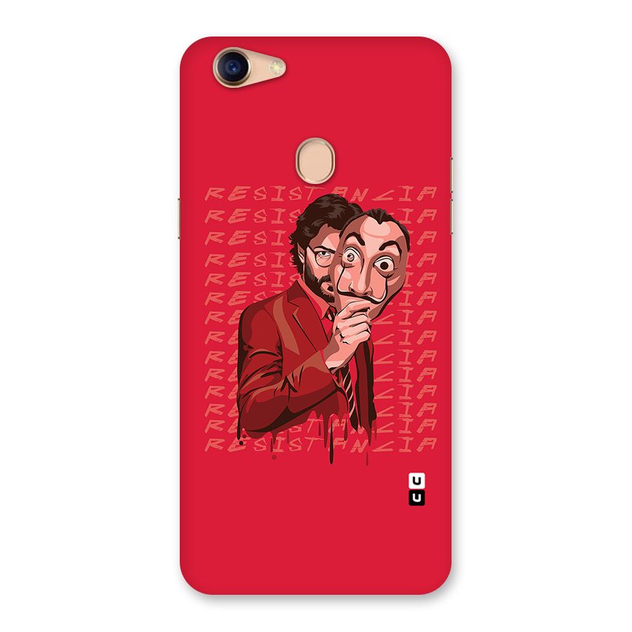 Resistancia Professor Art Back Case for Oppo F5 Youth