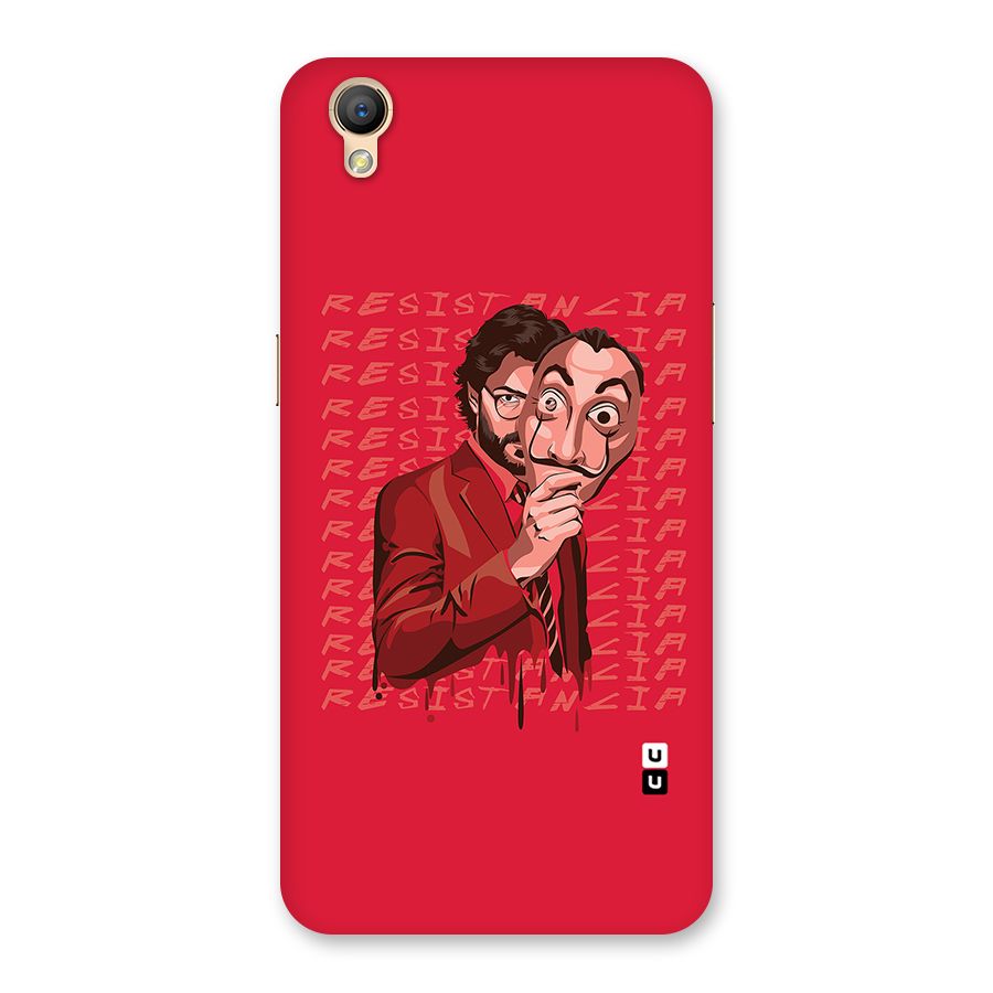 Resistancia Professor Art Back Case for Oppo A37