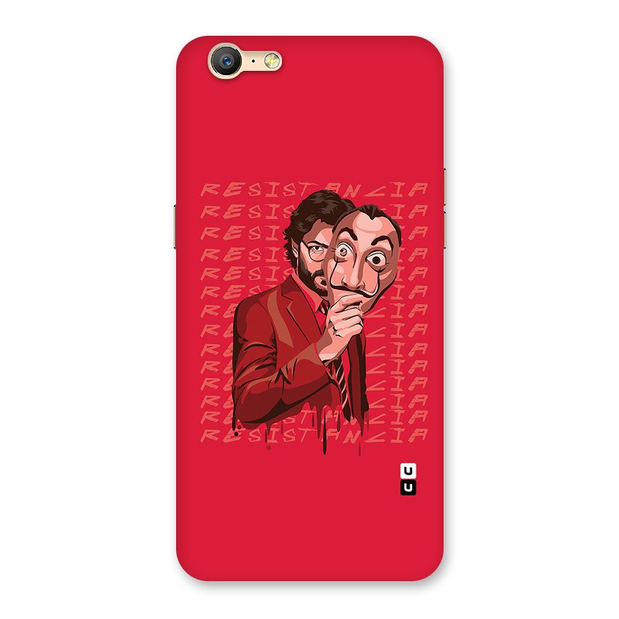 Resistancia Professor Art Back Case for Oppo A39