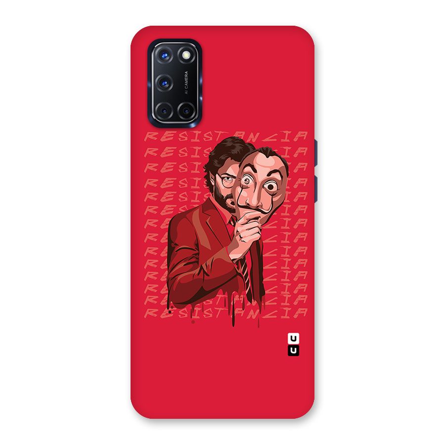 Resistancia Professor Art Back Case for Oppo A52