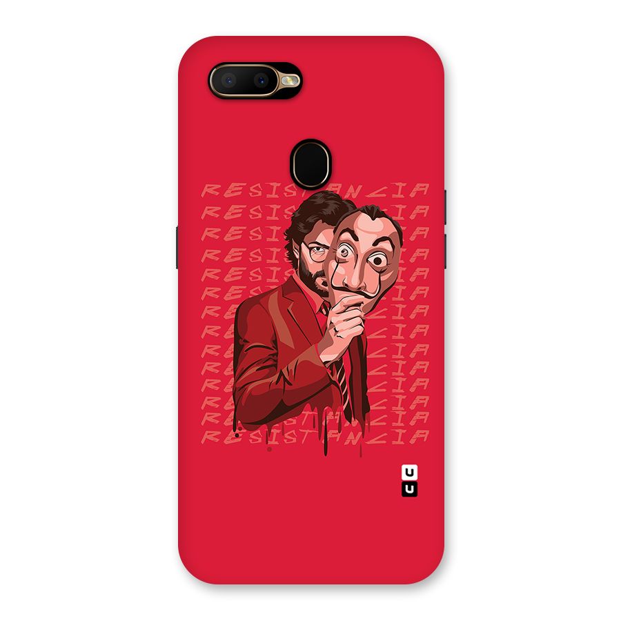 Resistancia Professor Art Back Case for Oppo A5s