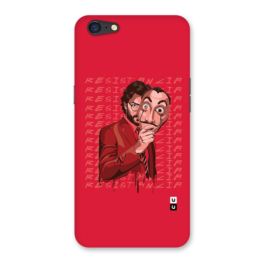 Resistancia Professor Art Back Case for Oppo A71