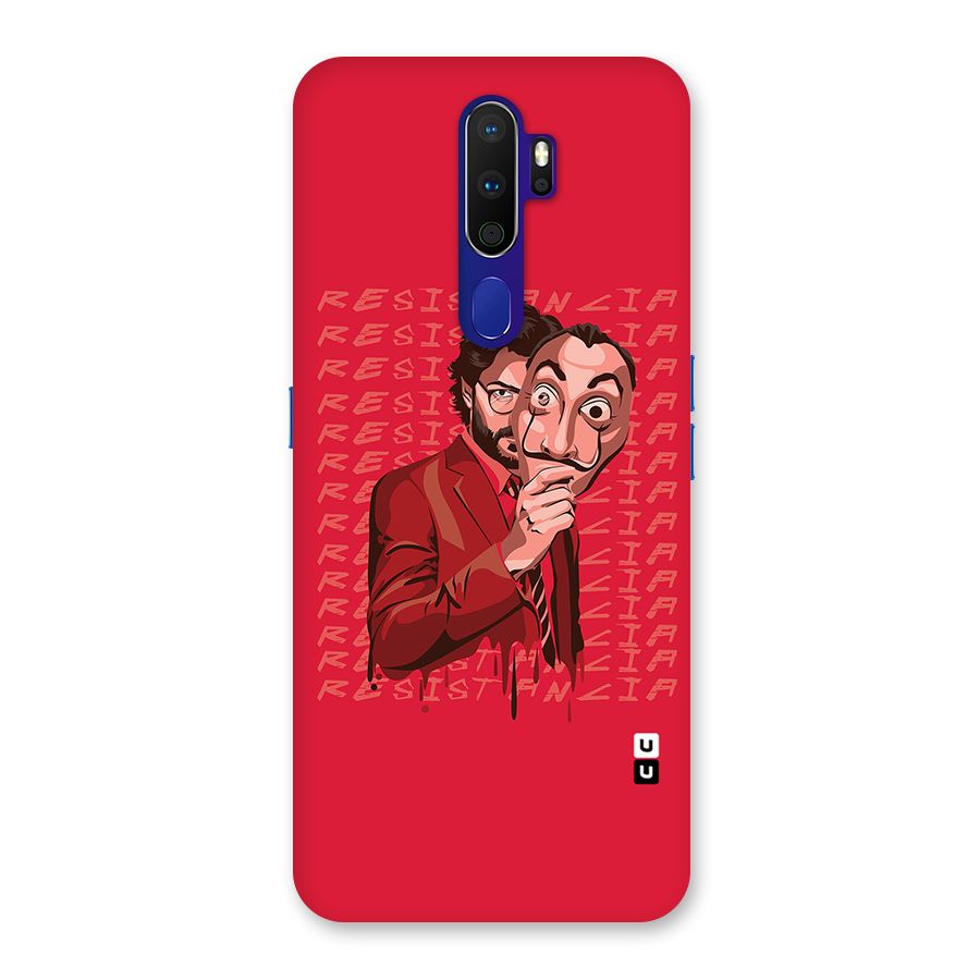 Resistancia Professor Art Back Case for Oppo A9 (2020)