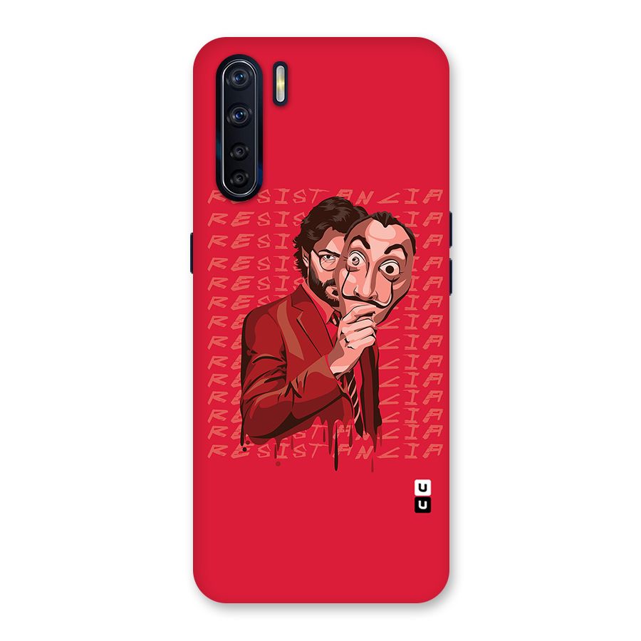 Resistancia Professor Art Back Case for Oppo F15
