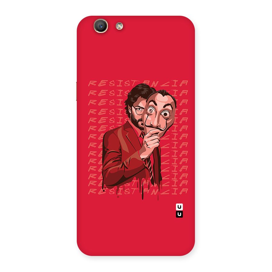 Resistancia Professor Art Back Case for Oppo F1s
