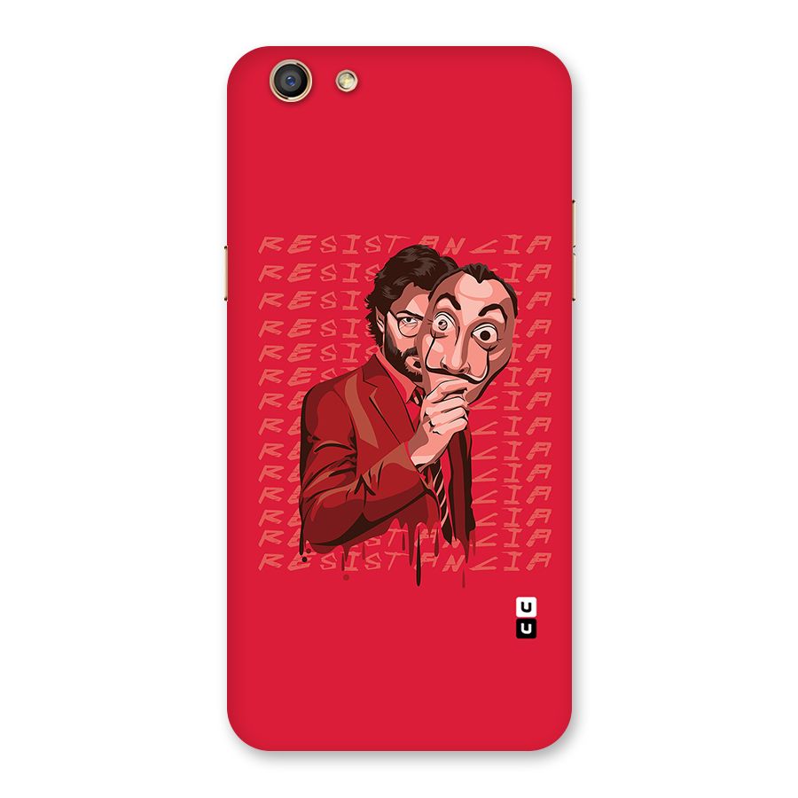 Resistancia Professor Art Back Case for Oppo F3