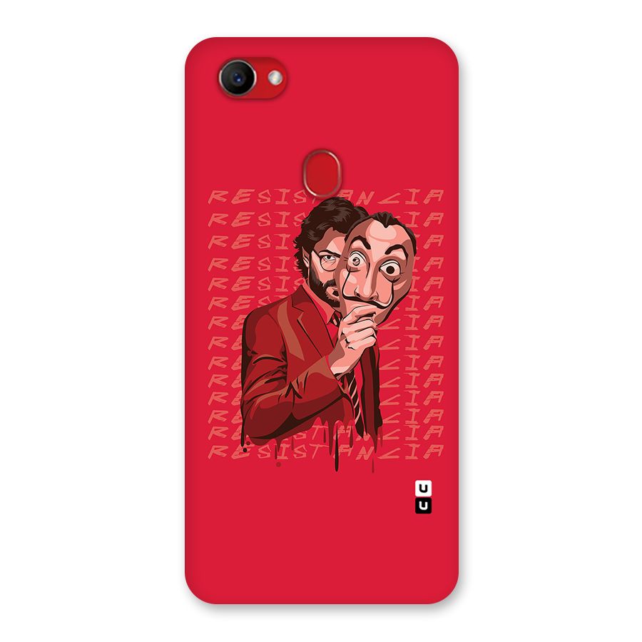Resistancia Professor Art Back Case for Oppo F7