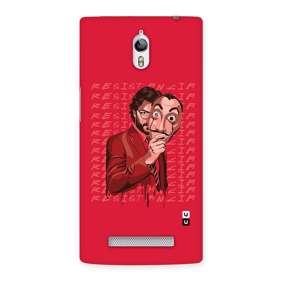 Resistancia Professor Art Back Case for Oppo Find 7