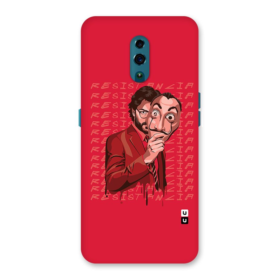 Resistancia Professor Art Back Case for Oppo Reno