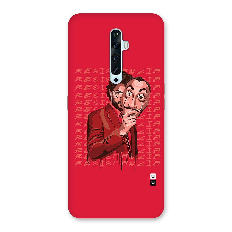 Resistancia Professor Art Back Case for Oppo Reno2 Z