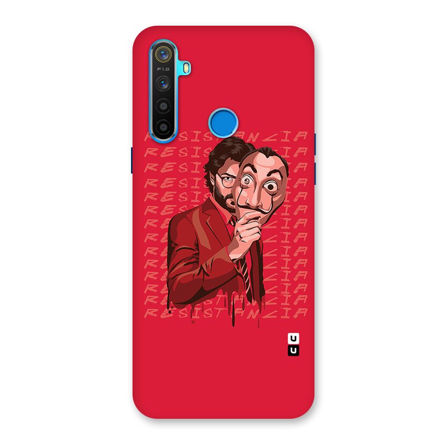 Resistancia Professor Art Back Case for Realme 5