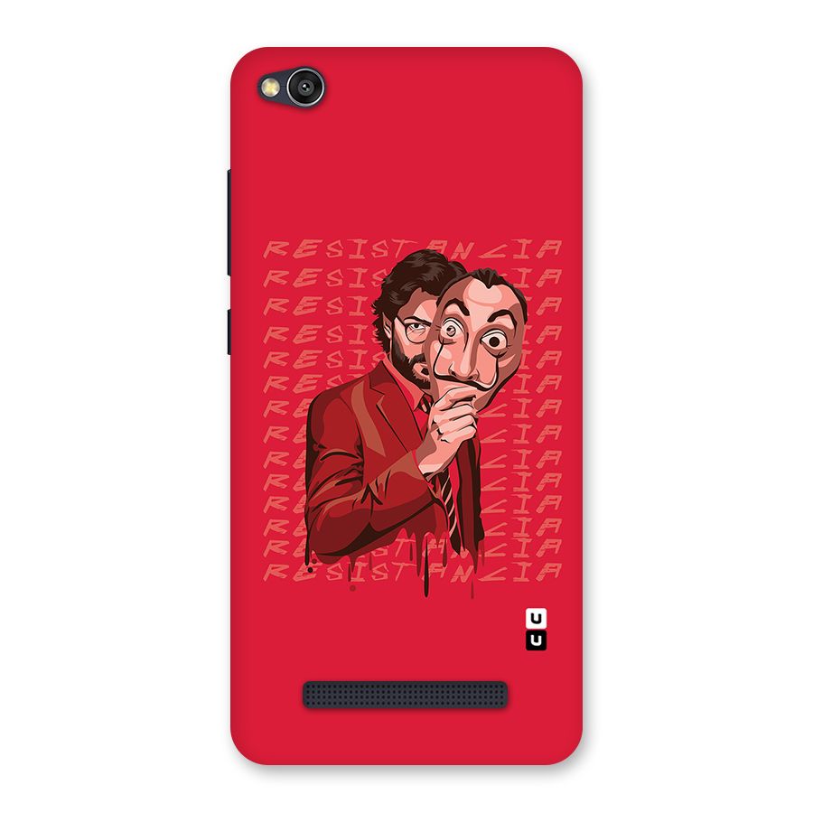 Resistancia Professor Art Back Case for Redmi 4A