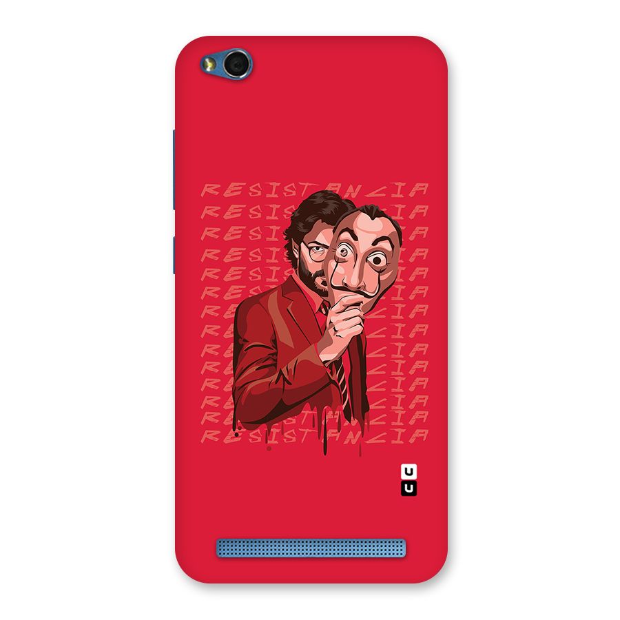 Resistancia Professor Art Back Case for Redmi 5A