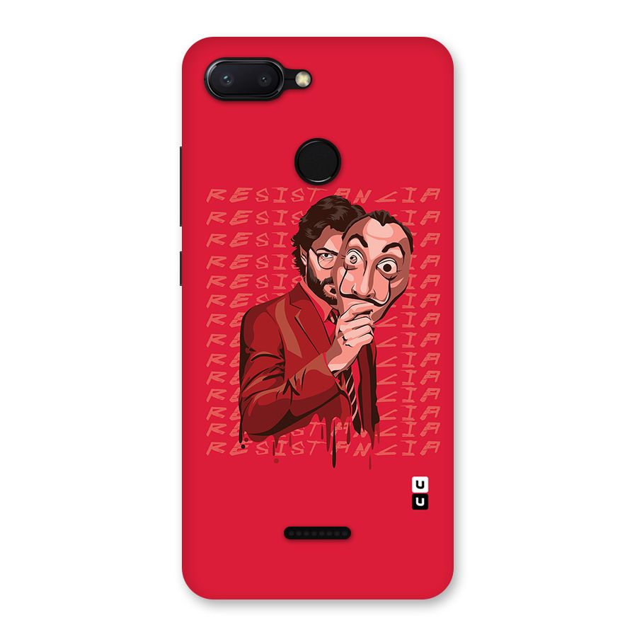 Resistancia Professor Art Back Case for Redmi 6