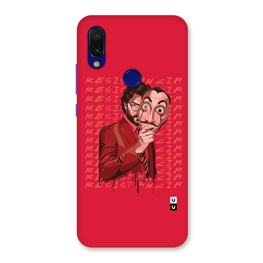 Resistancia Professor Art Back Case for Redmi 7