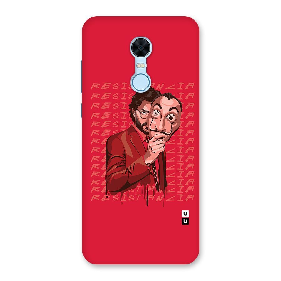 Resistancia Professor Art Back Case for Redmi Note 5