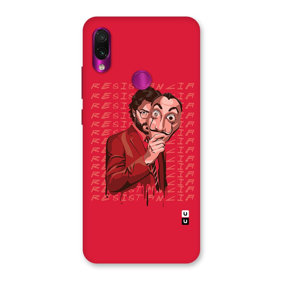 Resistancia Professor Art Back Case for Redmi Note 7 Pro