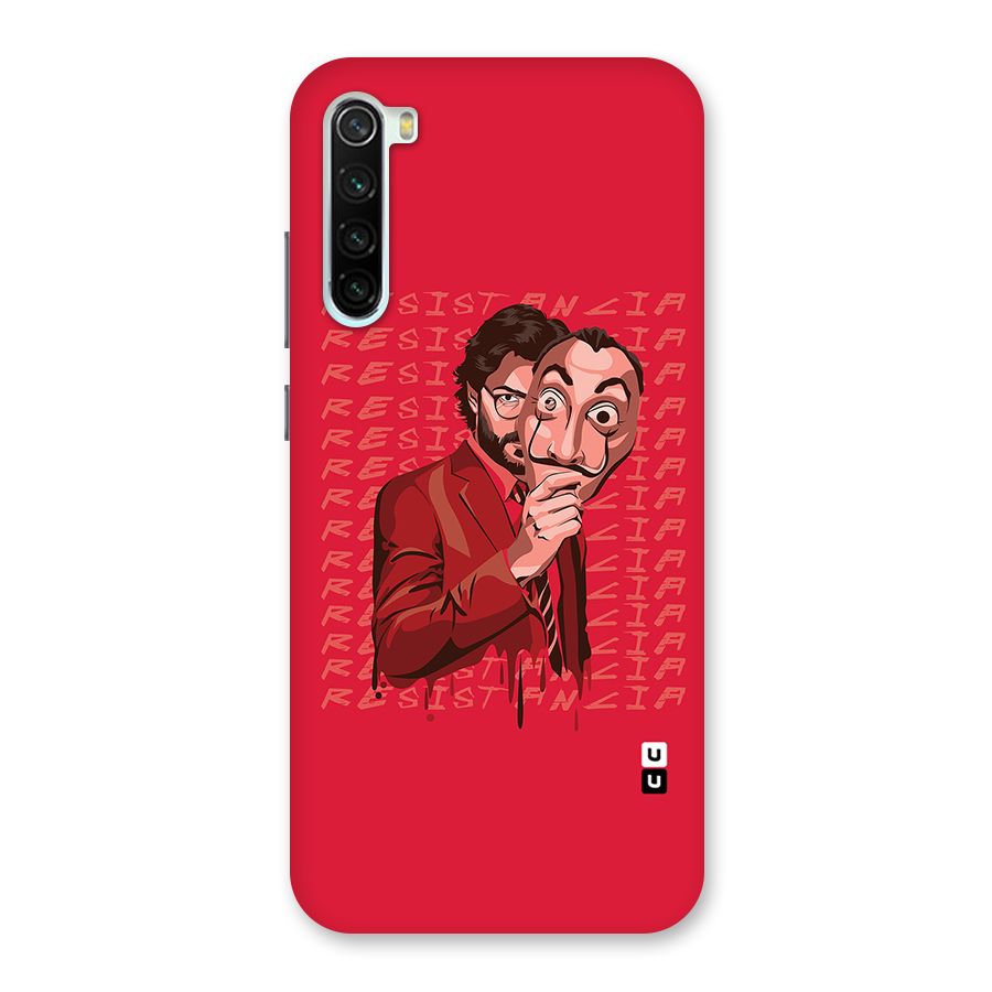 Resistancia Professor Art Back Case for Redmi Note 8