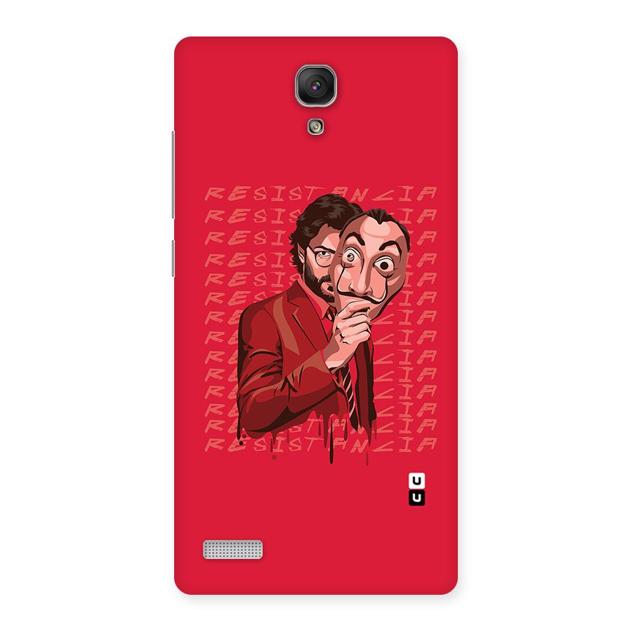 Resistancia Professor Art Back Case for Redmi Note Prime