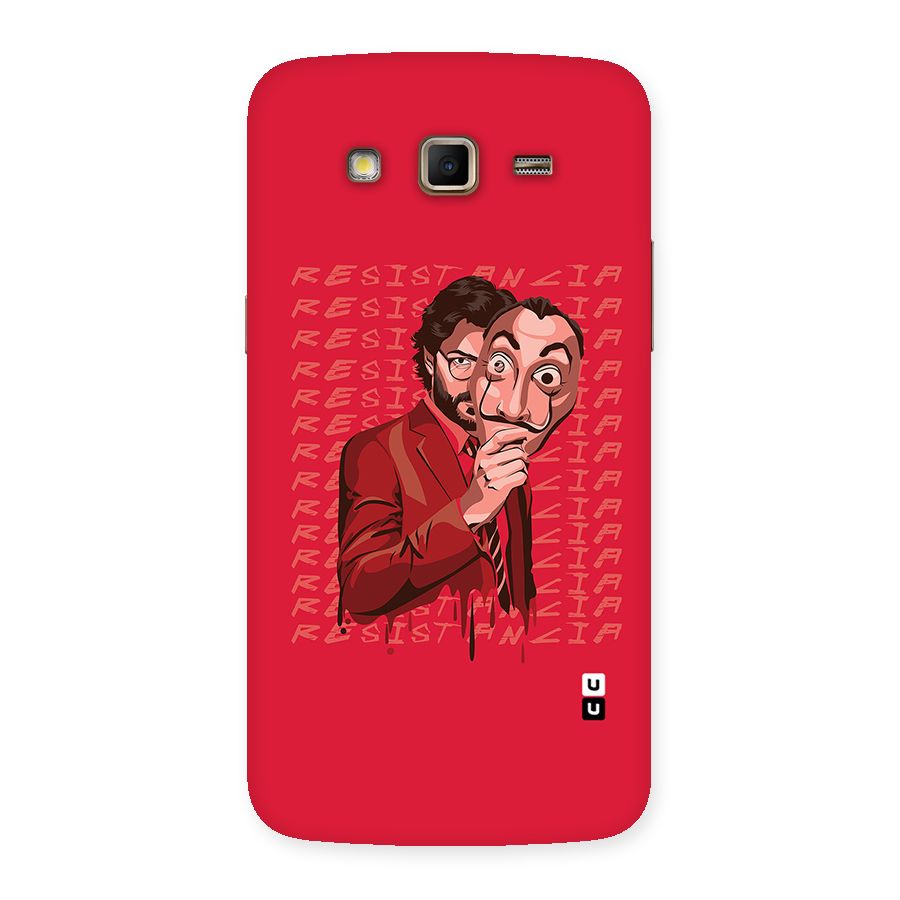 Resistancia Professor Art Back Case for Samsung Galaxy Grand 2