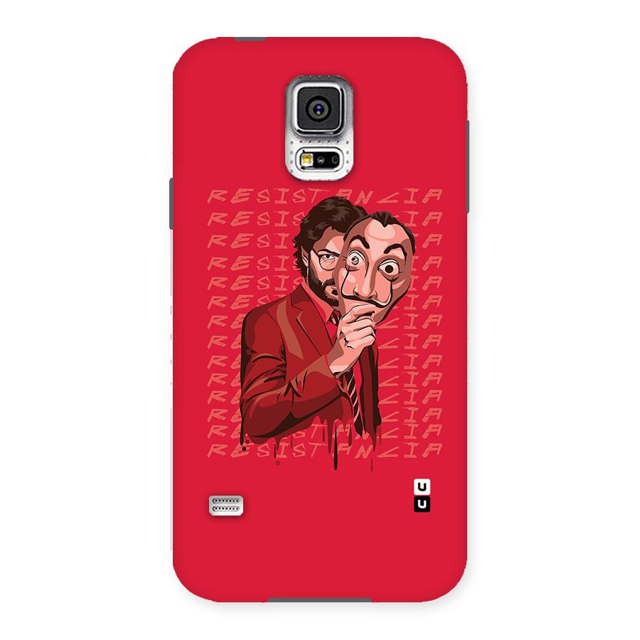 Resistancia Professor Art Back Case for Samsung Galaxy S5