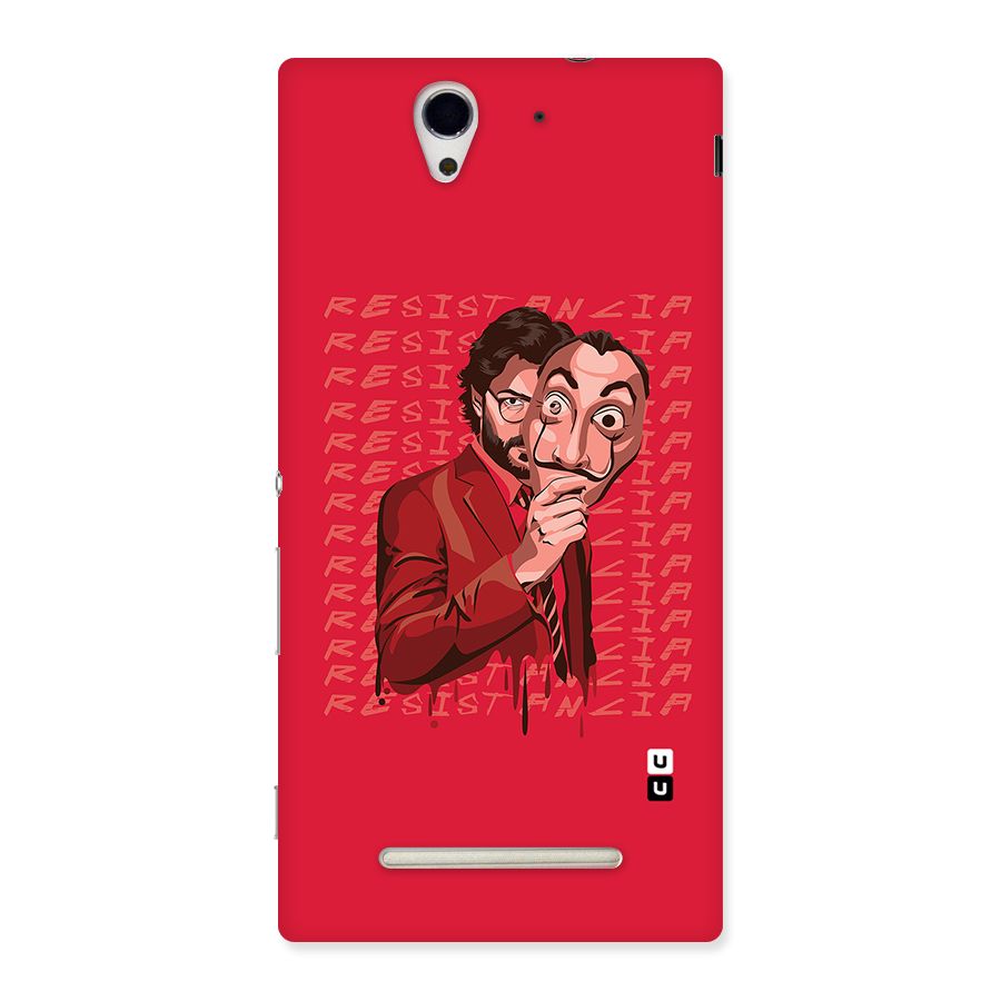 Resistancia Professor Art Back Case for Sony Xperia C3