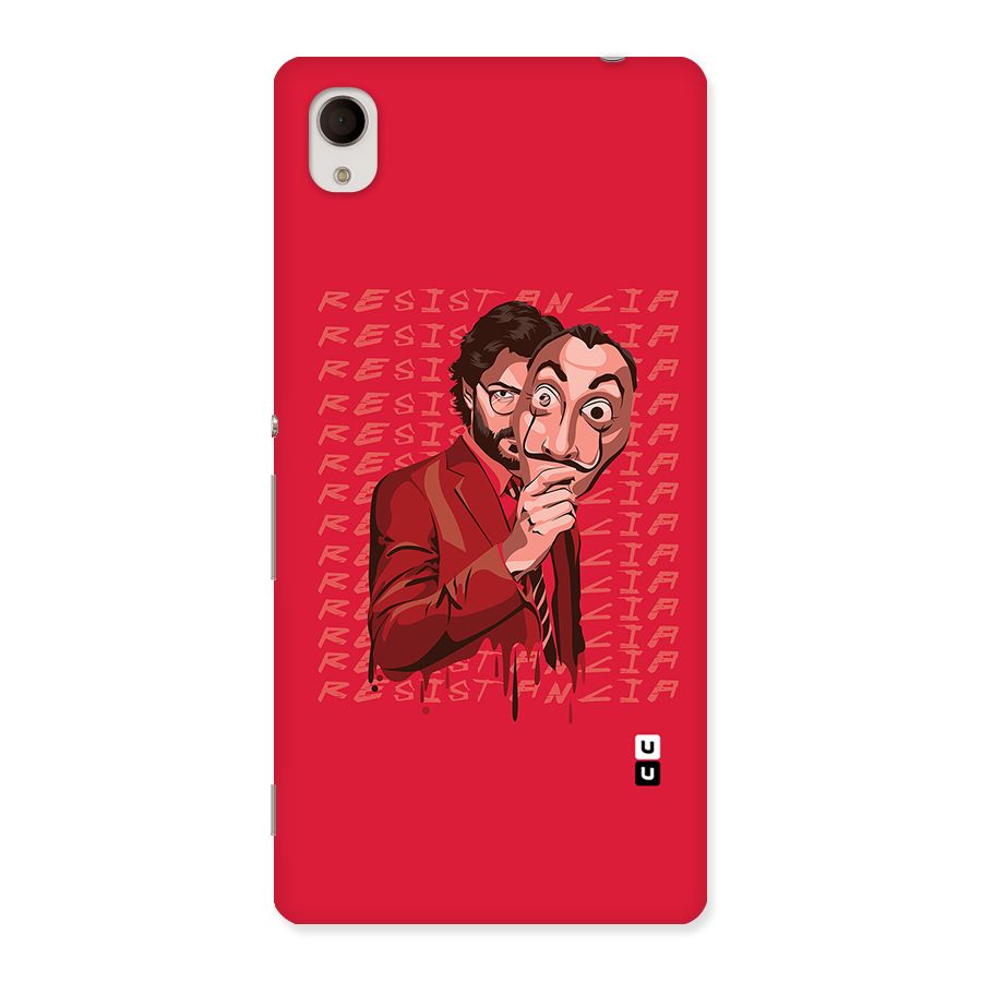 Resistancia Professor Art Back Case for Sony Xperia M4