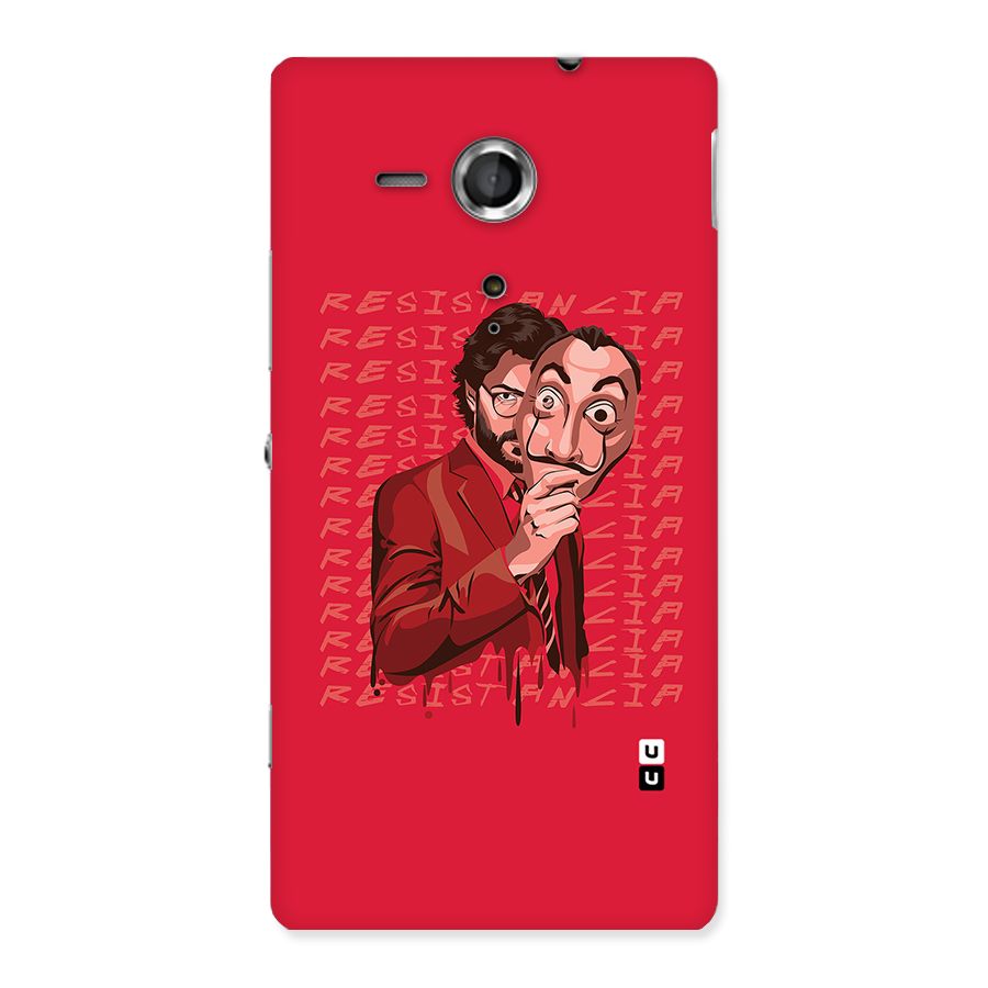 Resistancia Professor Art Back Case for Sony Xperia SP