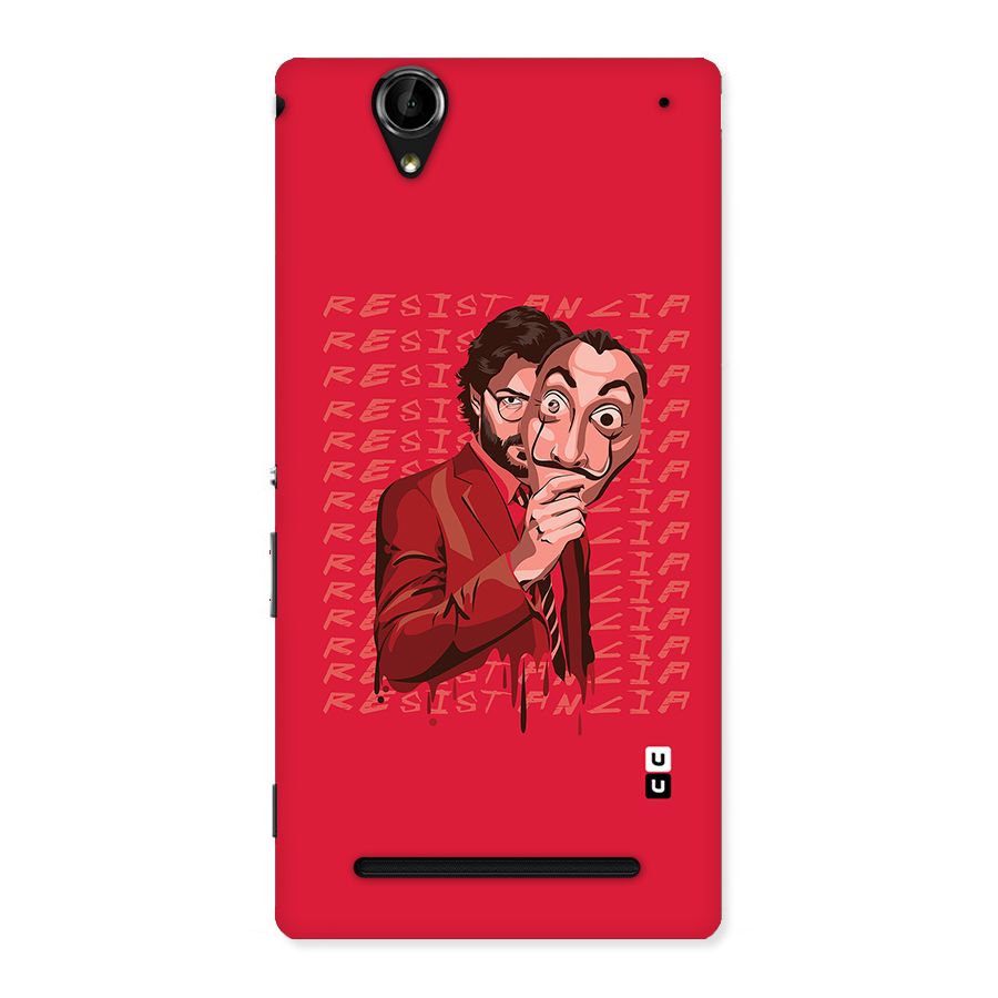 Resistancia Professor Art Back Case for Sony Xperia T2