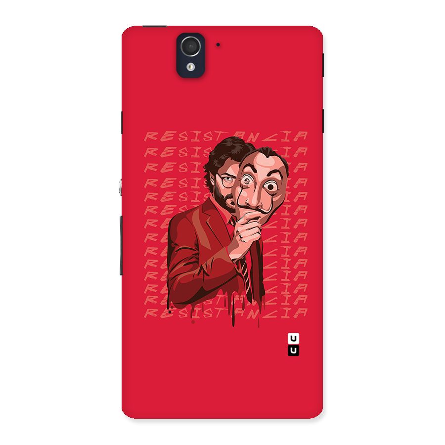 Resistancia Professor Art Back Case for Sony Xperia Z