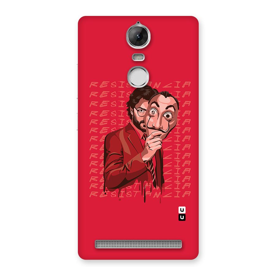 Resistancia Professor Art Back Case for Vibe K5 Note