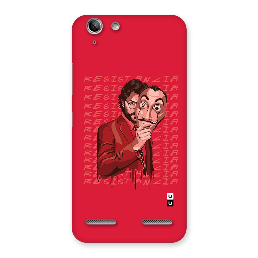 Resistancia Professor Art Back Case for Vibe K5 Plus