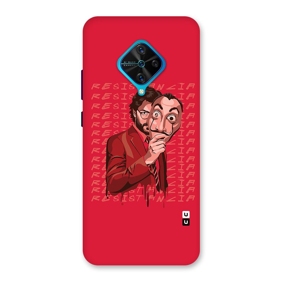Resistancia Professor Art Back Case for Vivo S1 Pro