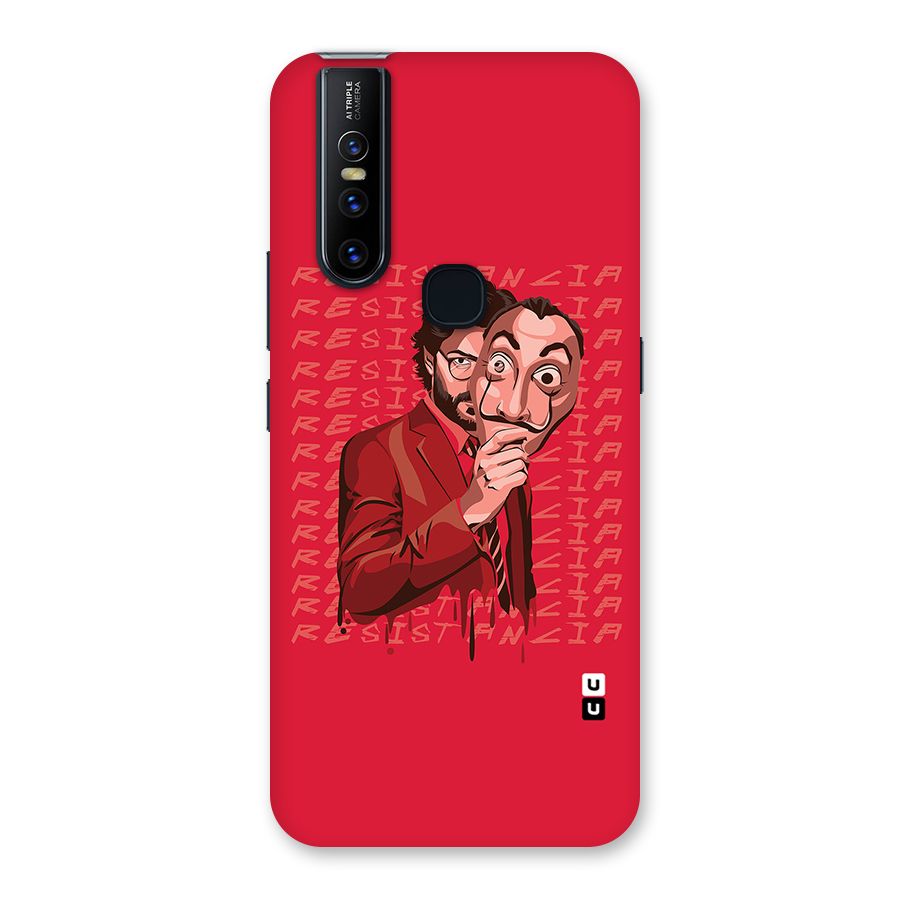 Resistancia Professor Art Back Case for Vivo V15