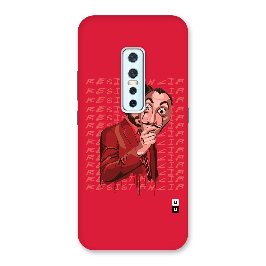 Resistancia Professor Art Back Case for Vivo V17 Pro
