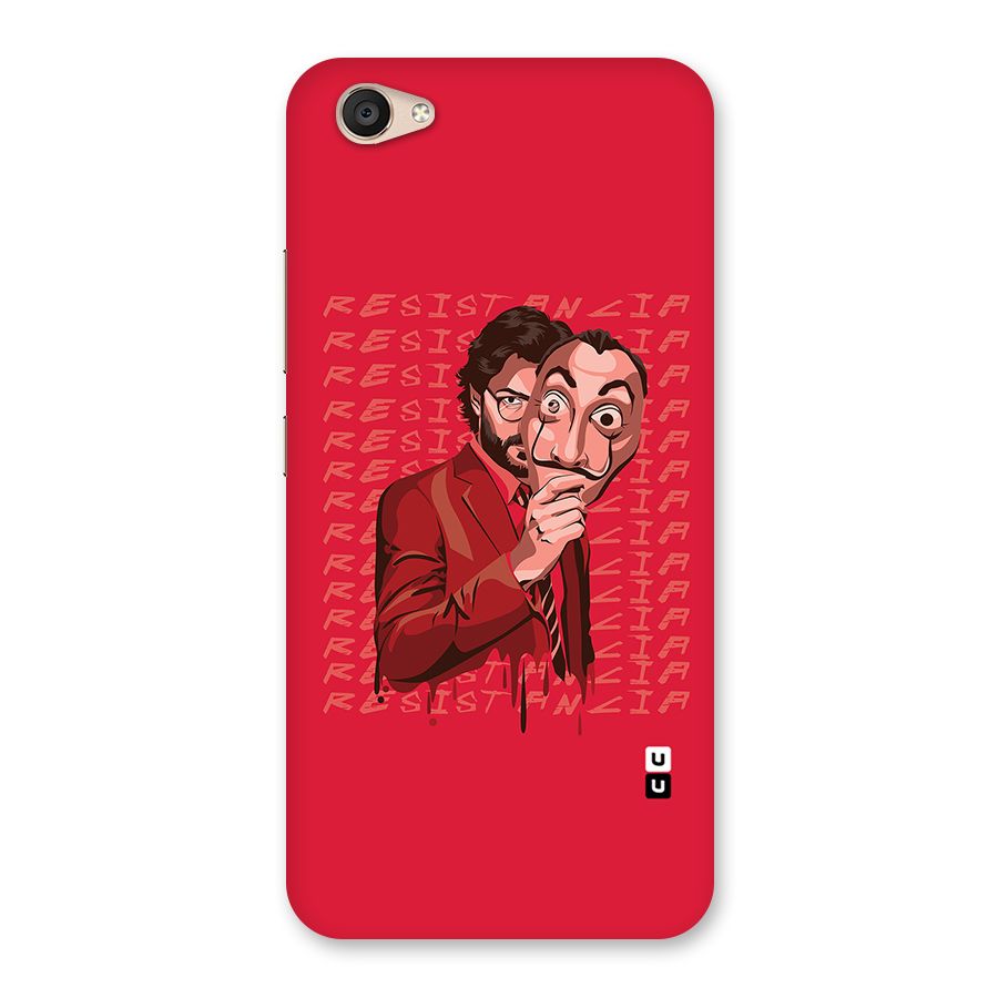 Resistancia Professor Art Back Case for Vivo V5 Plus