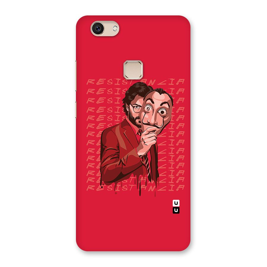 Resistancia Professor Art Back Case for Vivo V7