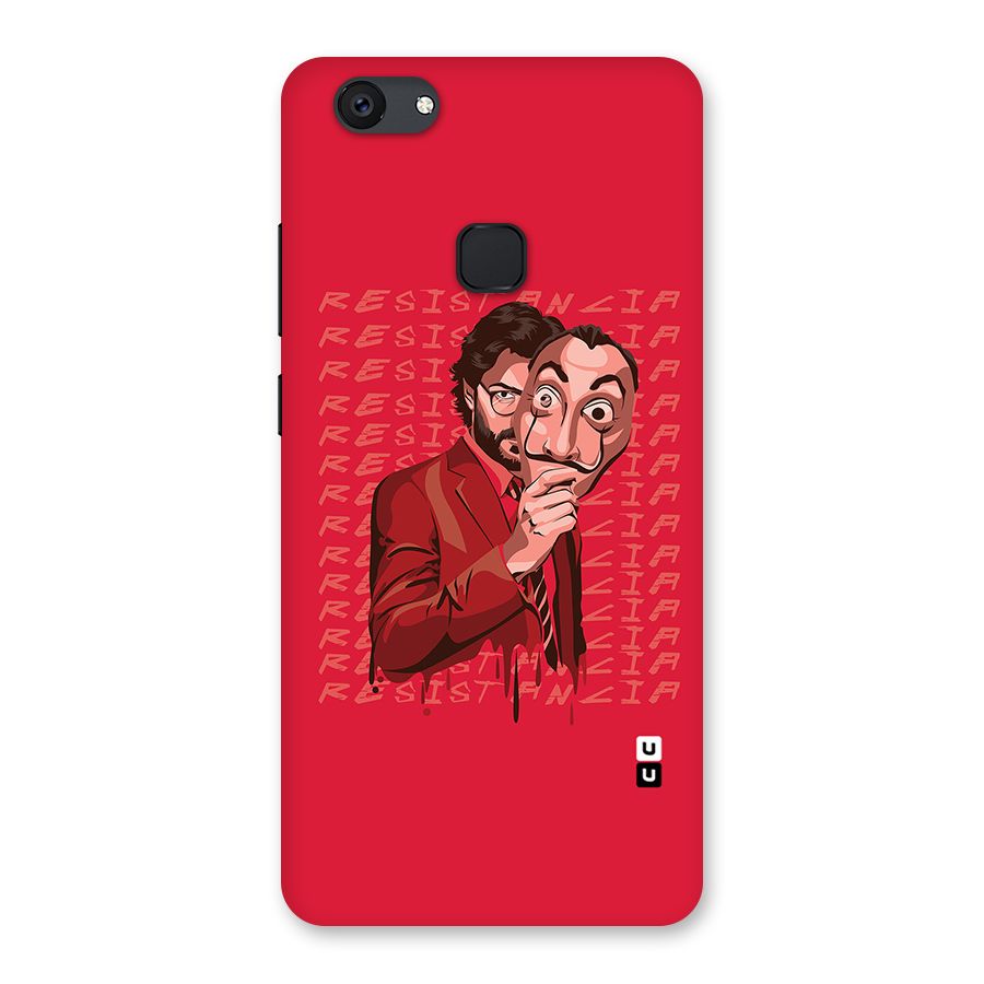 Resistancia Professor Art Back Case for Vivo V7 Plus