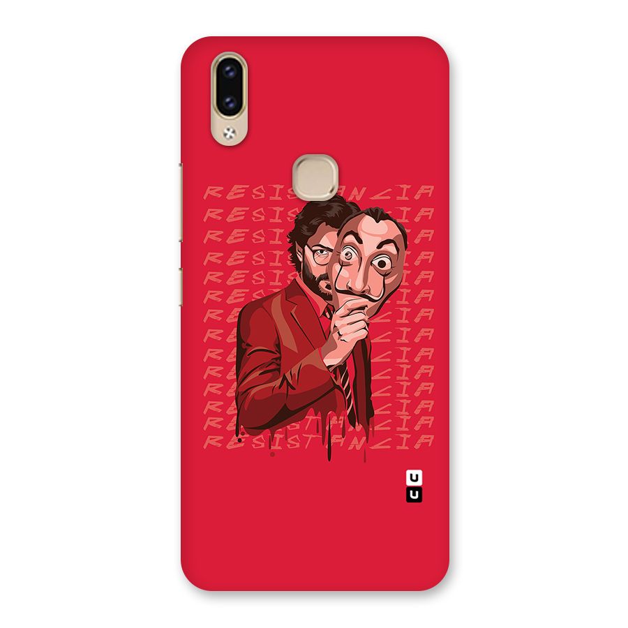 Resistancia Professor Art Back Case for Vivo V9 Youth