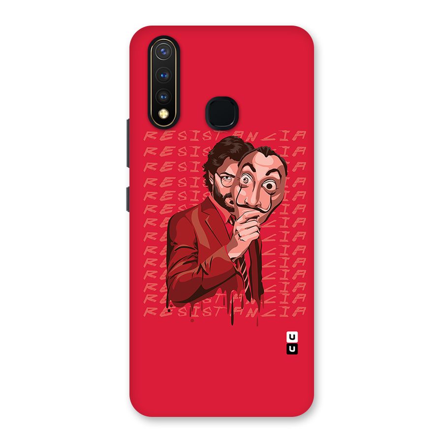 Resistancia Professor Art Back Case for Vivo Y19