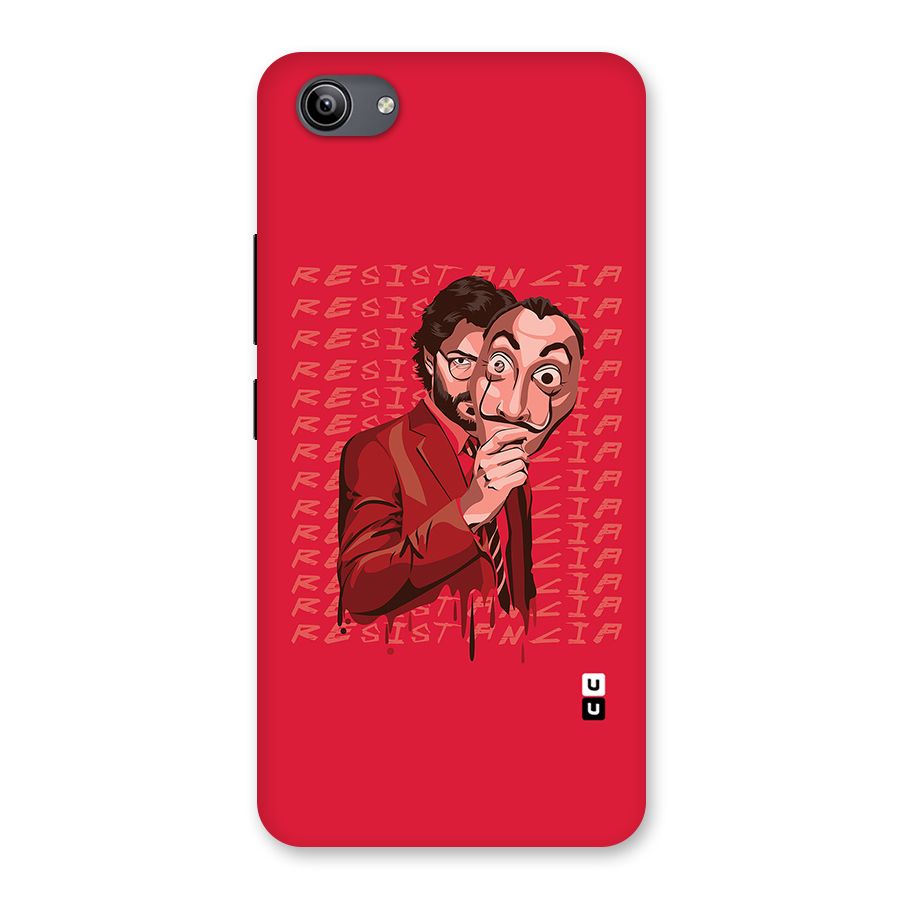 Resistancia Professor Art Back Case for Vivo Y81i