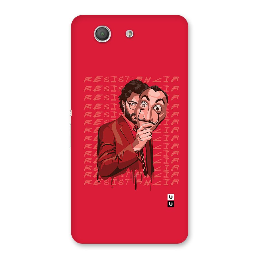 Resistancia Professor Art Back Case for Xperia Z3 Compact
