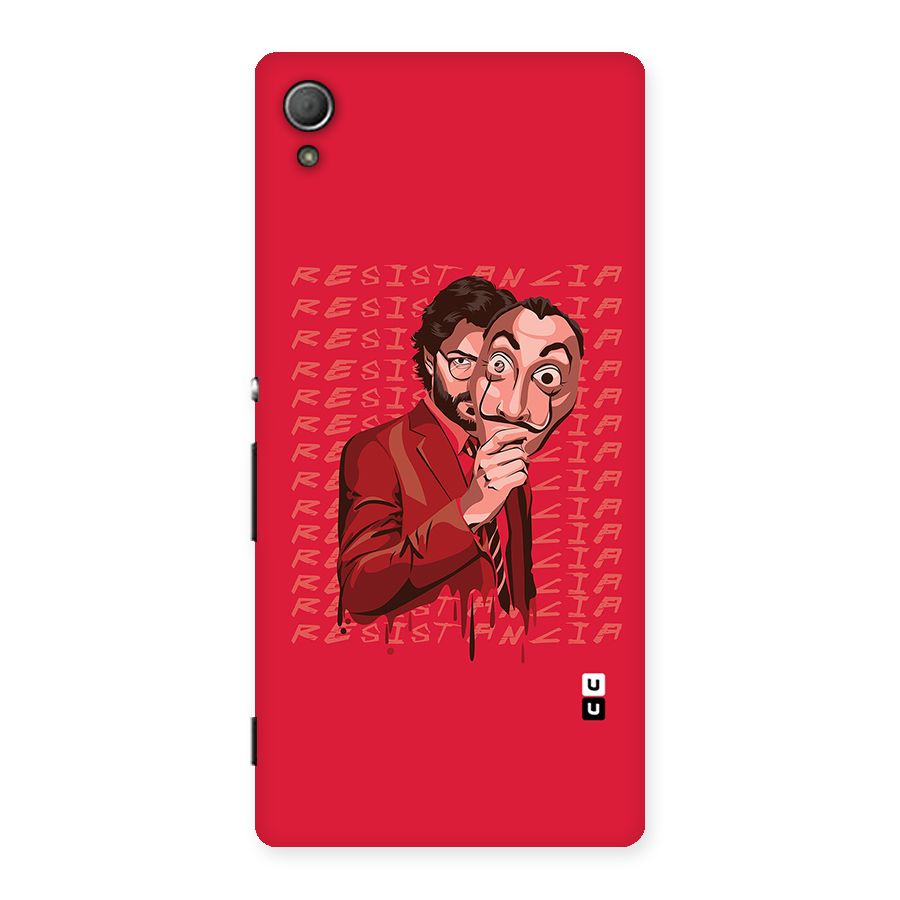 Resistancia Professor Art Back Case for Xperia Z4