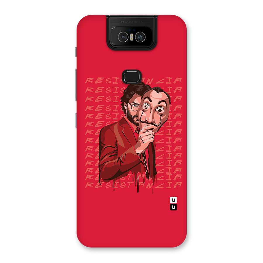 Resistancia Professor Art Back Case for Zenfone 6z