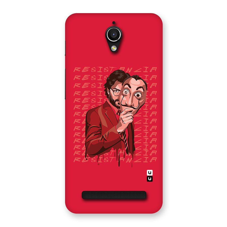 Resistancia Professor Art Back Case for Zenfone Go