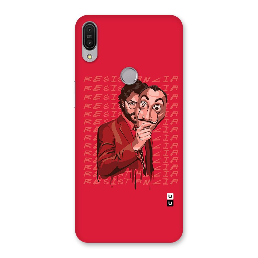 Resistancia Professor Art Back Case for Zenfone Max Pro M1