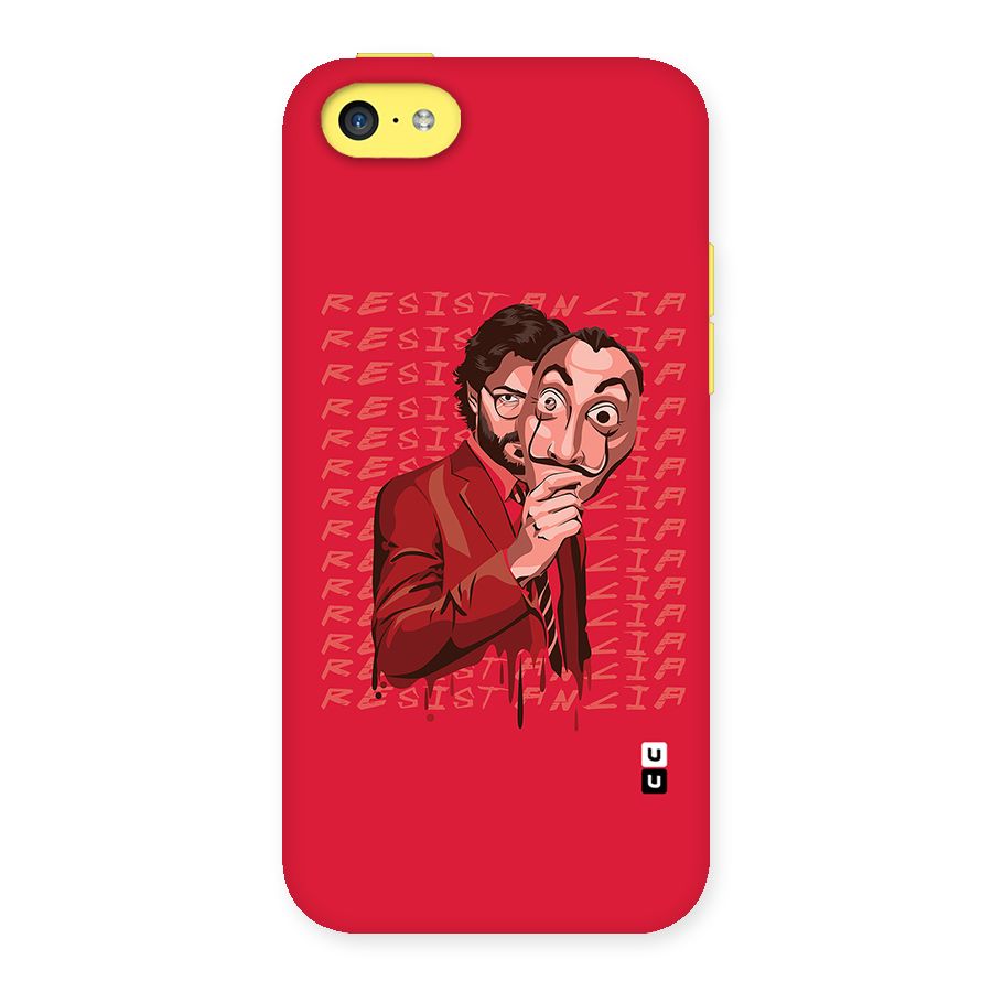 Resistancia Professor Art Back Case for iPhone 5C