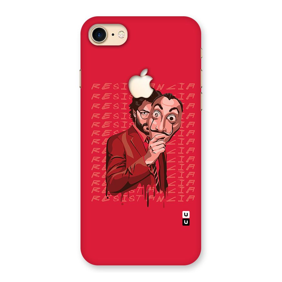 Resistancia Professor Art Back Case for iPhone 7 Apple Cut